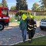 Cvičný požární poplach a nácvik evakuace školy 7